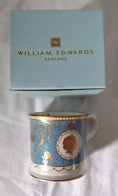 Buy William Edwards Bone China Mug Queen Elizabeth II Diamond Jubilee Mug Boxed New • 7.95£