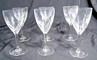 Buy Baccarat Crystal, Set Of 6 Wine Glasses, Genova, 6 1/2 Inch, Original Box, B • 139.78£