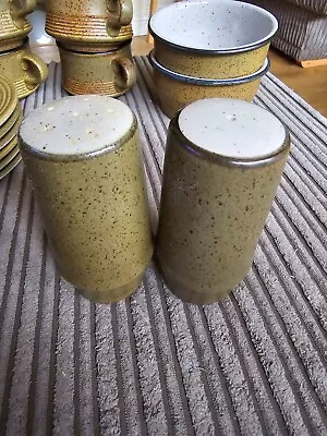 Buy Purbeck Pottery Salt And Pepper Shaker Set • 20£