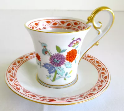 Buy AK Kaiser West Germany Porcelain Floral Demitasse Cup And Saucer Taijuan Pattern • 16.77£