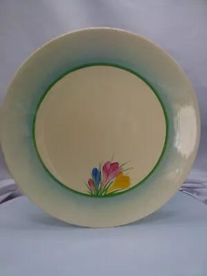 Buy Clarice Cliff Newport Pottery Spring Crocus Plate 23cm • 30.50£