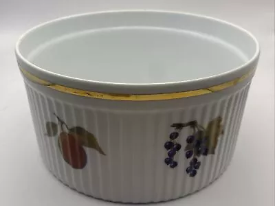 Buy Royal Worcester Evesham Soufle Dish Oven To Table Ware Souffle Shape 46 Size 2 • 8.95£