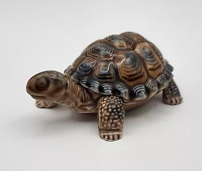 Buy Vintage Wade Porcelain Tortoise Ornament Trinket Box 10cm X 7cm X 4cm • 10£