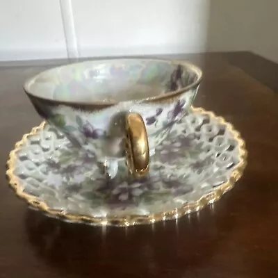 Buy Royal Sealy Tea Cup And Saucer Antique 1940’s—1950’s Beautiful China • 27.96£