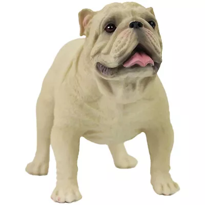 Buy Pug Dog Statue Horse Figures English Dog Ornaments Animal Decor Bulldog Statue • 10.54£