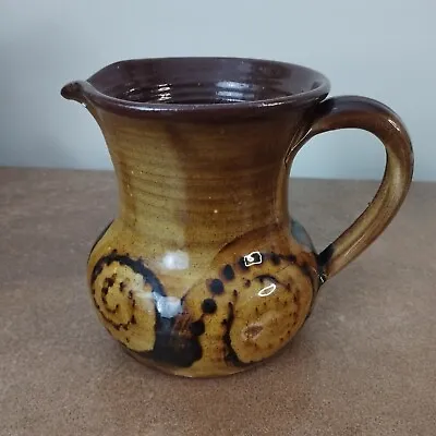 Buy Vintage, Teifi Welsh Studio Pottery, Hand-Thrown Hand-Glazed Jug, Approx 500ml • 22.95£