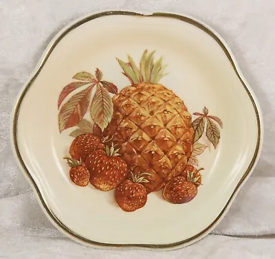 Buy Royal Worcester Palissy Fruit Pattern Pin Tray 4 Inches Across Pineapple • 2.50£