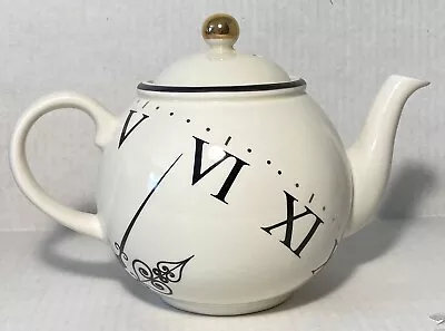 Buy Arthur Wood Teapot Roman Numeral Clock Design Vintage England Tea 48 Ounce • 18.61£