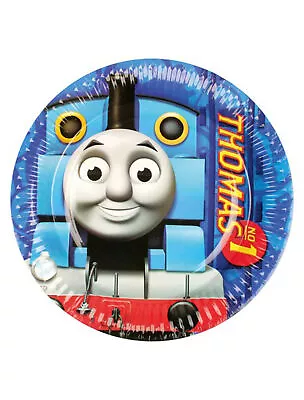 Buy Thomas Tank Engine Plates Party Paper Plates 23cm Thomas Party Tableware X 8 • 3.99£