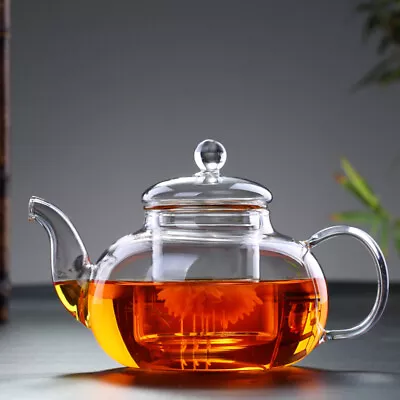 Buy  Loose Leaf Tea Maker Pots For Brewing High Borosilicate Glass • 12.85£