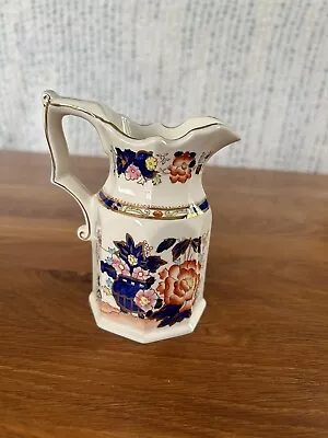 Buy Masons Ironstone Blue Mandalay Pattern Gothic Jug Hand Painted 13cm High • 15£