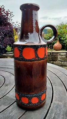 Buy West German Vintage Fat Lava Vase • 35£