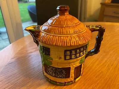 Buy 1950s Vintage Beswick Ware Thatched Cottage Teapot Hand Painted Vgc • 7.35£
