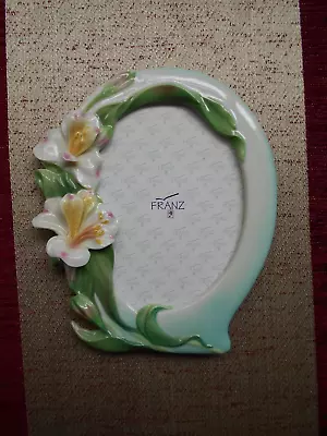Buy Franz Porcelain Photo Frame.lilly Of The Inca Collection. Ex Condition • 20£