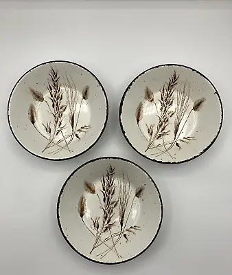 Buy 3-Wild Oats Stonehenge Midwinter-Cereal Bowls 6.5” Made In England Porcelain Ex • 37.27£