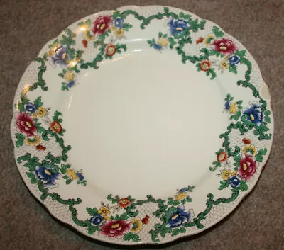 Buy 1950s VINTAGE ROYAL CAULDON VICTORIA Side Plate Floral Earthenware Chip/crazing. • 4.99£