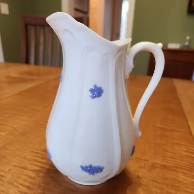 Buy Adderley Ware China Blue Chelsea Sprig Porcelain Pitcher 7.5  • 74.55£