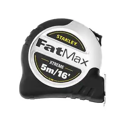 Buy Stanley 5-33-886 FatMax Pro Silver Metric/Imperial Tape Measure 5m STA533886 • 23.39£