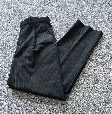 Buy Marks And Spencer Charcoal Grey Smart Casual Wool Trousers - Mens Size W30 L31 • 11.99£