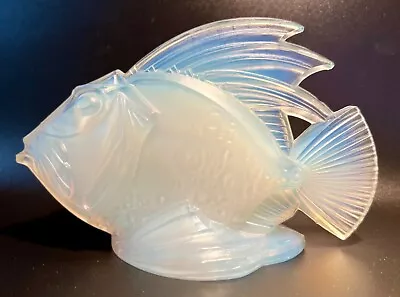 Buy Sabino Opalescent Glass Large Poisson YARMOR FISH Figurine • 358.79£