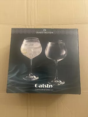 Buy Dartington Copa Gin & Tonic 570ml Glasses Gatsby Collection Set Of 2 • 34.99£