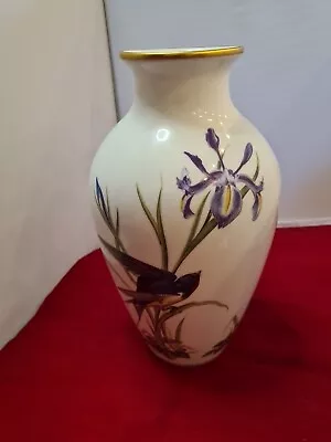 Buy Franklin Porcelain The Meadowland Bird Large Vase By Basil Ede 11  • 25£