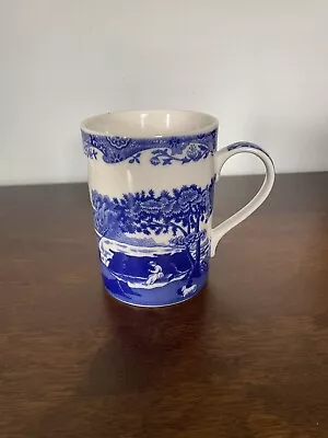 Buy Spode Blue Italian Mug Cottage Shape 0.28L • 10.50£