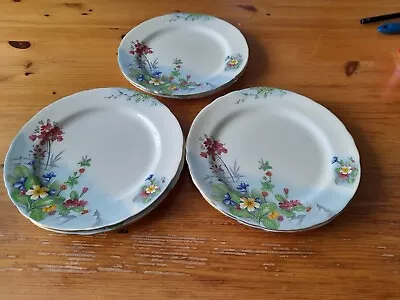 Buy 6 X Ansley Spring Flowers Side Plates • 7.99£