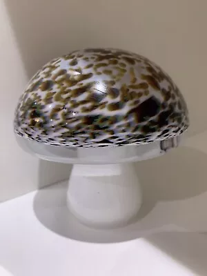 Buy Vintage Wedgewood Art Glass Mushroom Paperweight • 20£