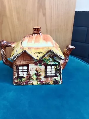 Buy Vintage  Ye Olde Cottage  Cottage Ware TEAPOT W LID • 14.99£