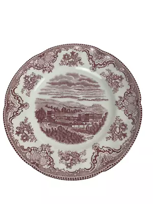 Buy Johnson Bros England Old Britain Castle 2 Salad Plate 8  Chatsworth 1792 Pink • 32.68£