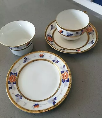 Buy 20th Century Kokura China Teacup, Saucer, Cake Plate And Bowl In Imari Pattern • 5£