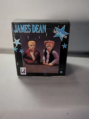 Buy Clay Art James Dean Salt & Pepper Shaker Set In Original Box • 18.64£