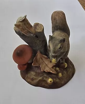 Buy Peter Barrett 1984 Figurine Autumn Squirrel Franklin Porcelain Vintage • 0.99£