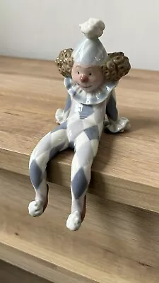 Buy LLADRO Shelf Edge ‘RAGAMUFFIN’ 1500 - CLOWN, Harlequin Boy - Dusty & Unloved. • 50£