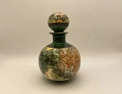 Buy Jersey Pottery Floral Ceramic Bottle With Stopper • 10£