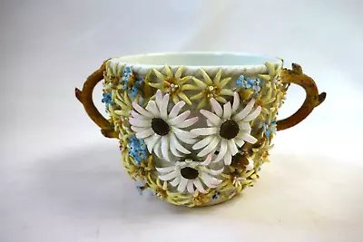 Buy Vintage Sitzendorf 2 Handled China Loving Cup / Small Flower Planter –9.5cm High • 36£