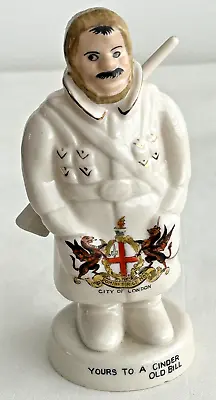 Buy Antique WW1 Crested China Bruce Bairnsfather Old Bill London Crest • 125£