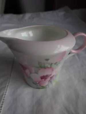 Buy Vintage Shelley Pink Deco Creamer/Milk Jug - V Good Condition • 10£