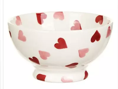 Buy EMMA BRIDGEWATER 1st Pink Hearts French Bowl ~NEW 💕 • 23.95£