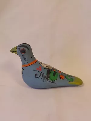 Buy Mexican Art Pottery Handpainted Blue Bird Figurine • 7.46£