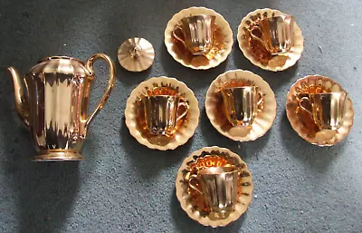 Buy Wade Gold Luster Part Coffee Service • 14£