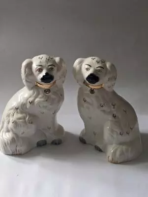 Buy Beswick - Pair Of Old English Mantle Dog's - Model No.1378-5.  20cm Tall • 25.99£