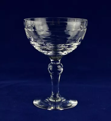 Buy Stuart Crystal Champagne Glass / Saucer - 10.5cms (4-1/8 ) Tall - Signed 1st • 16.50£