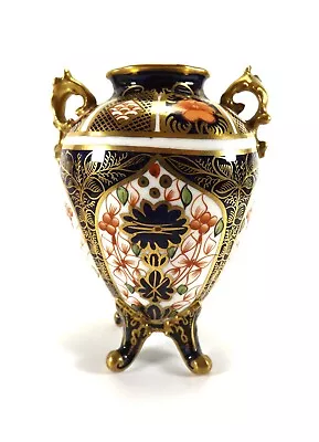 Buy Antique Royal Crown Derby Miniature Vase In The Imari Pattern No 1128 Ref 207/1 • 0.99£