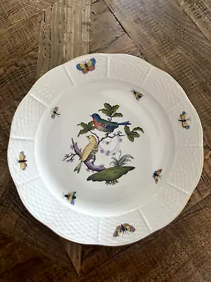 Buy Herend Hungary Rothschild Bird Dinner Plate 10 1/4   524/ROM  • 140£