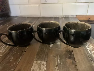 Buy 3 Denby Coffee Mugs Used • 10£