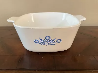 Buy Vintage Corning Ware Casserole Cornflower Blue  1 3/4 Quart  (P-1 3/4 B), No Lid • 9.27£