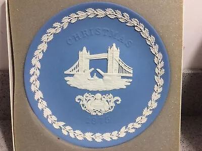 Buy Wedgwood Jasperware Blue Christmas Collectors Plates - Various Years YOU CHOOSE • 109.95£
