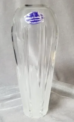 Buy ROYAL DOULTON Finest Crystal BUD VASE 7 3/4  Tall  Carnegie Pattern Small Czech • 22.37£